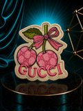 Designer Cherry Iron On Patch