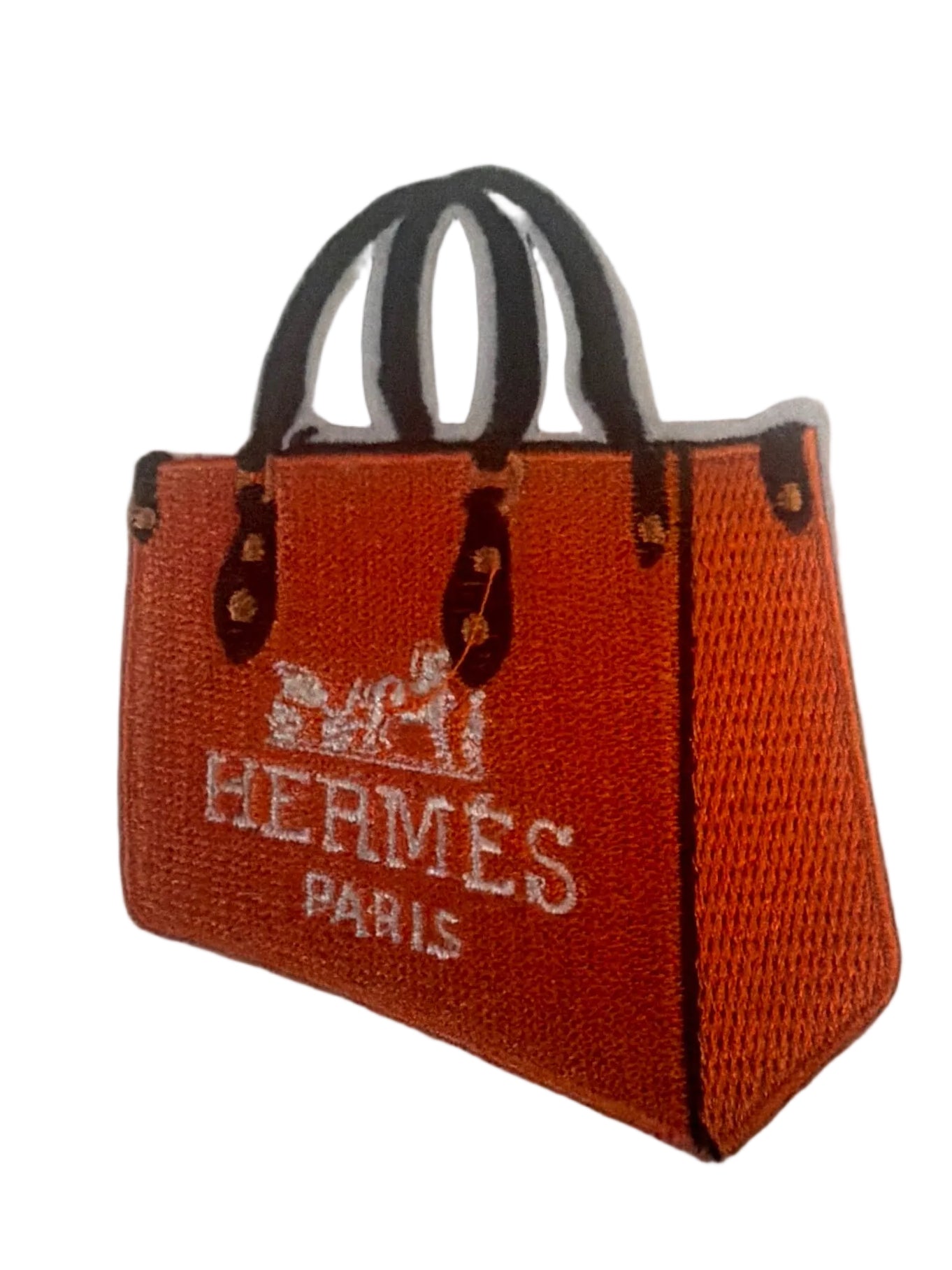 Cute orange purse patch