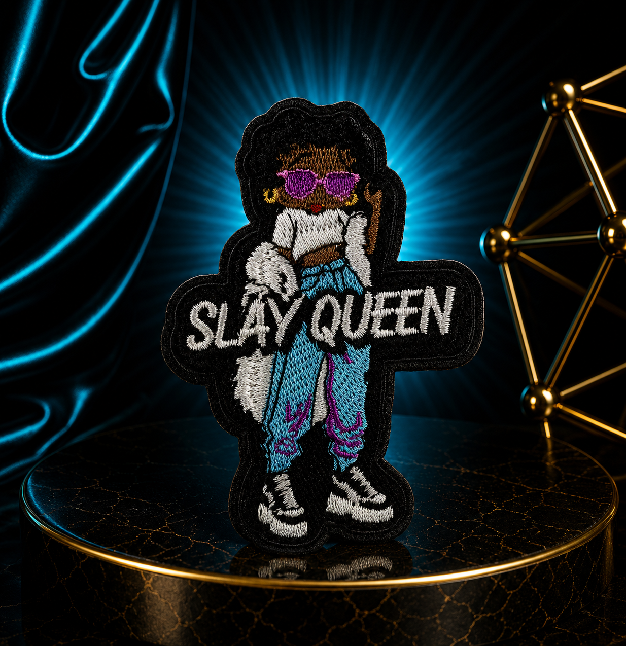 Slay Queen Iron On Patch