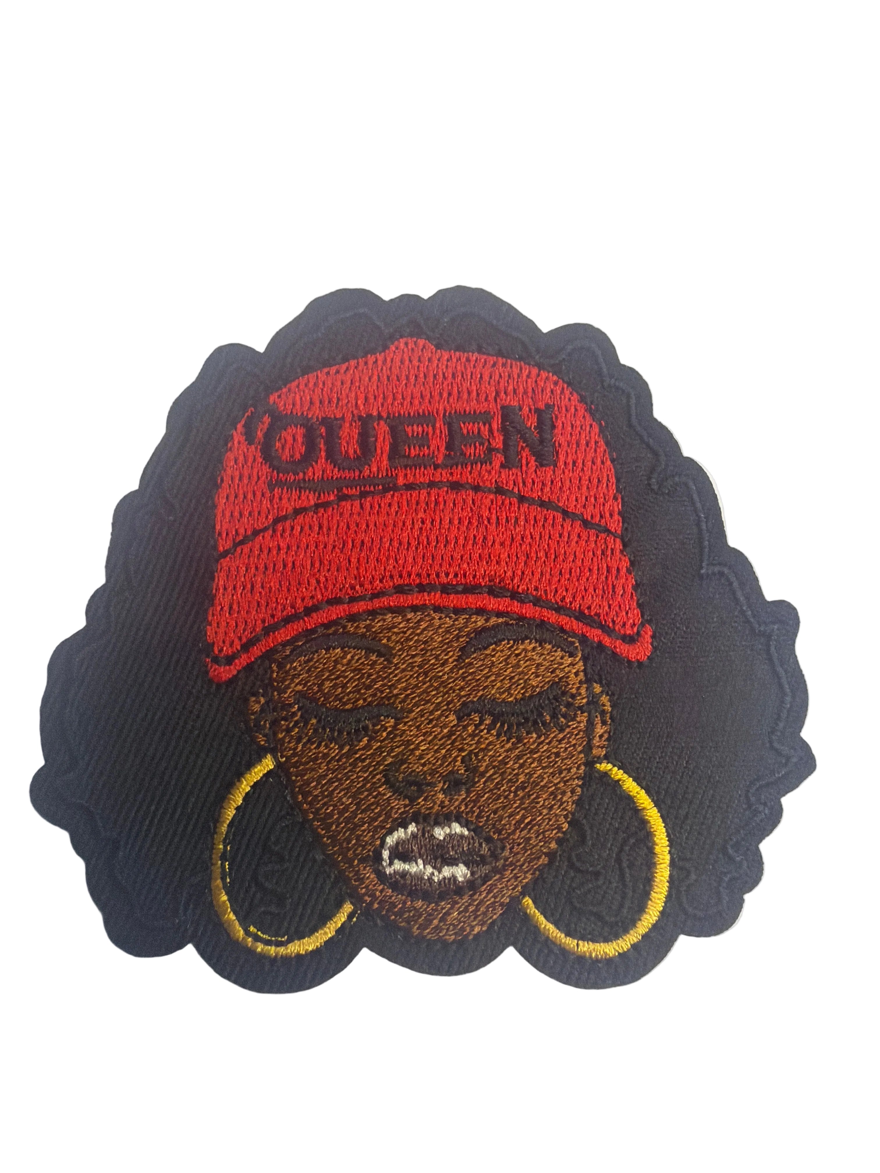 Queen Iron On Patch