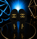 Black Designer Slipper