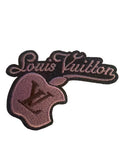 Designer apple shaped patch