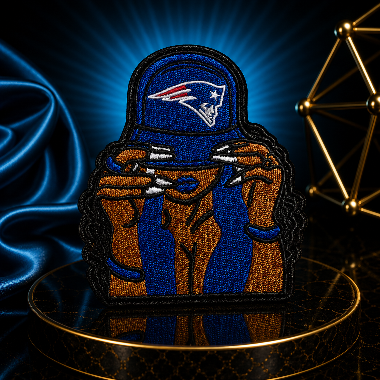 Sports Fans Iron On Patch