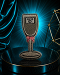Champagne glass patch