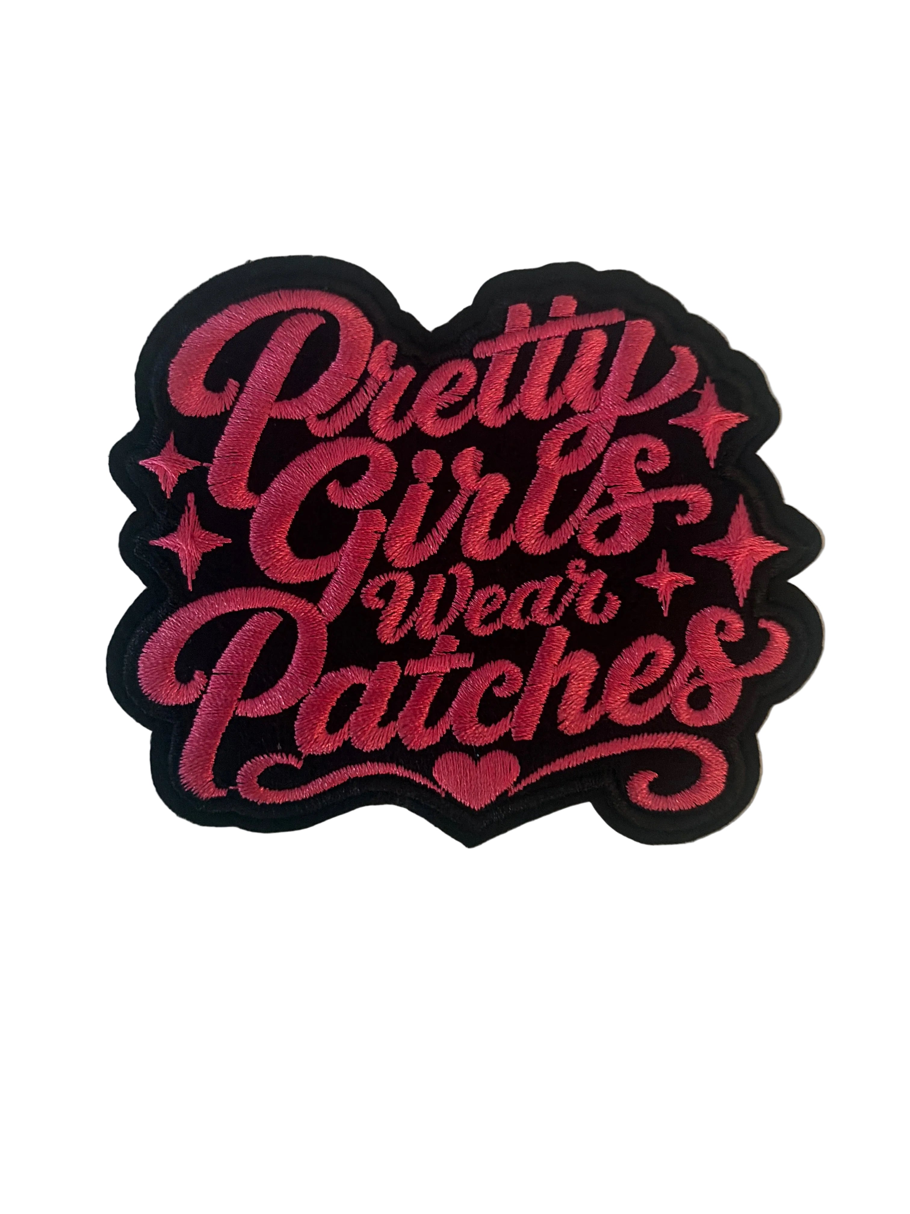 Pretty Girls Wear Patches Iron On Patch