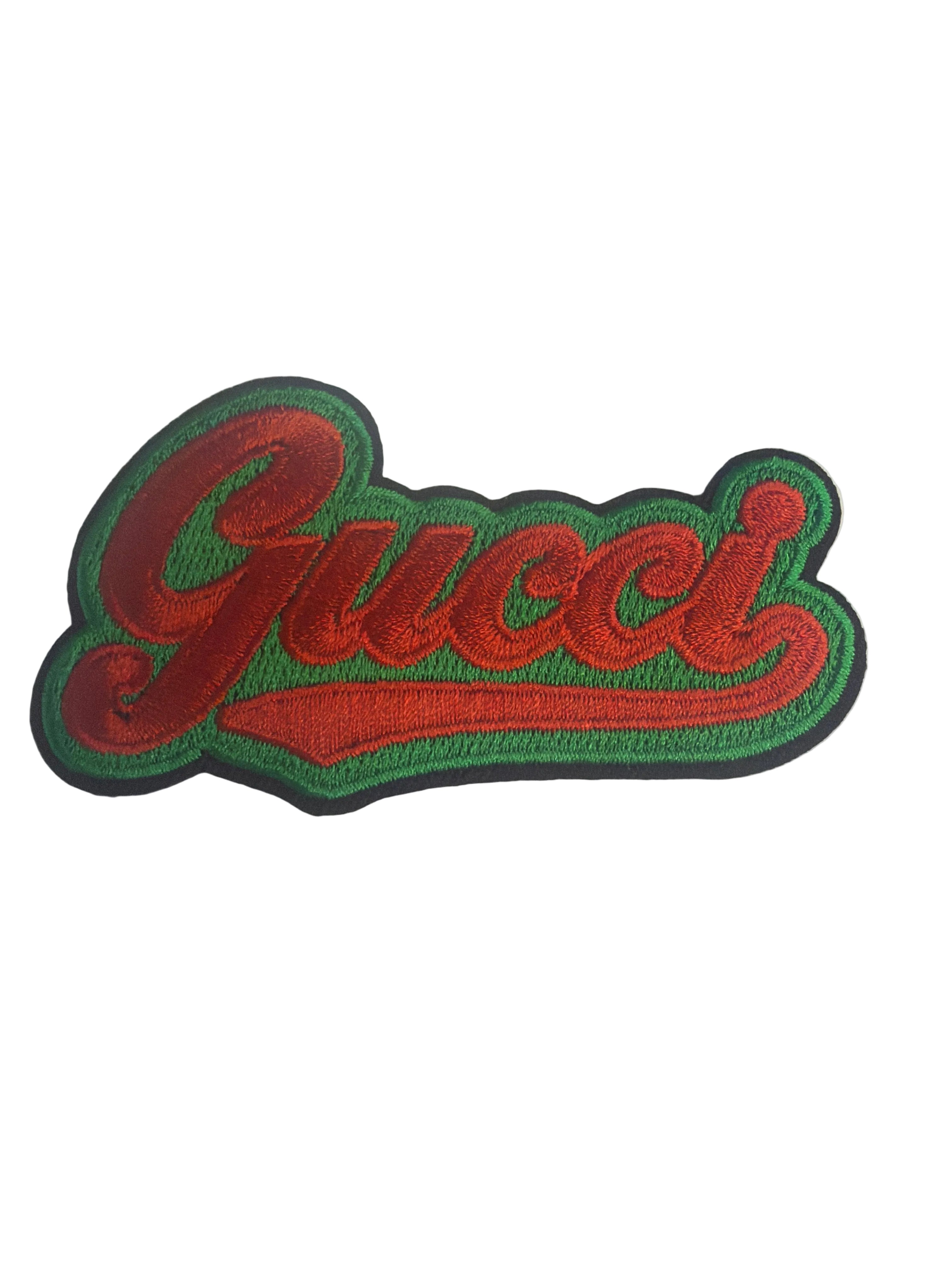 Red & Green Iron On Patch