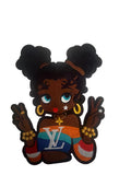 Designer inspired LV Patch