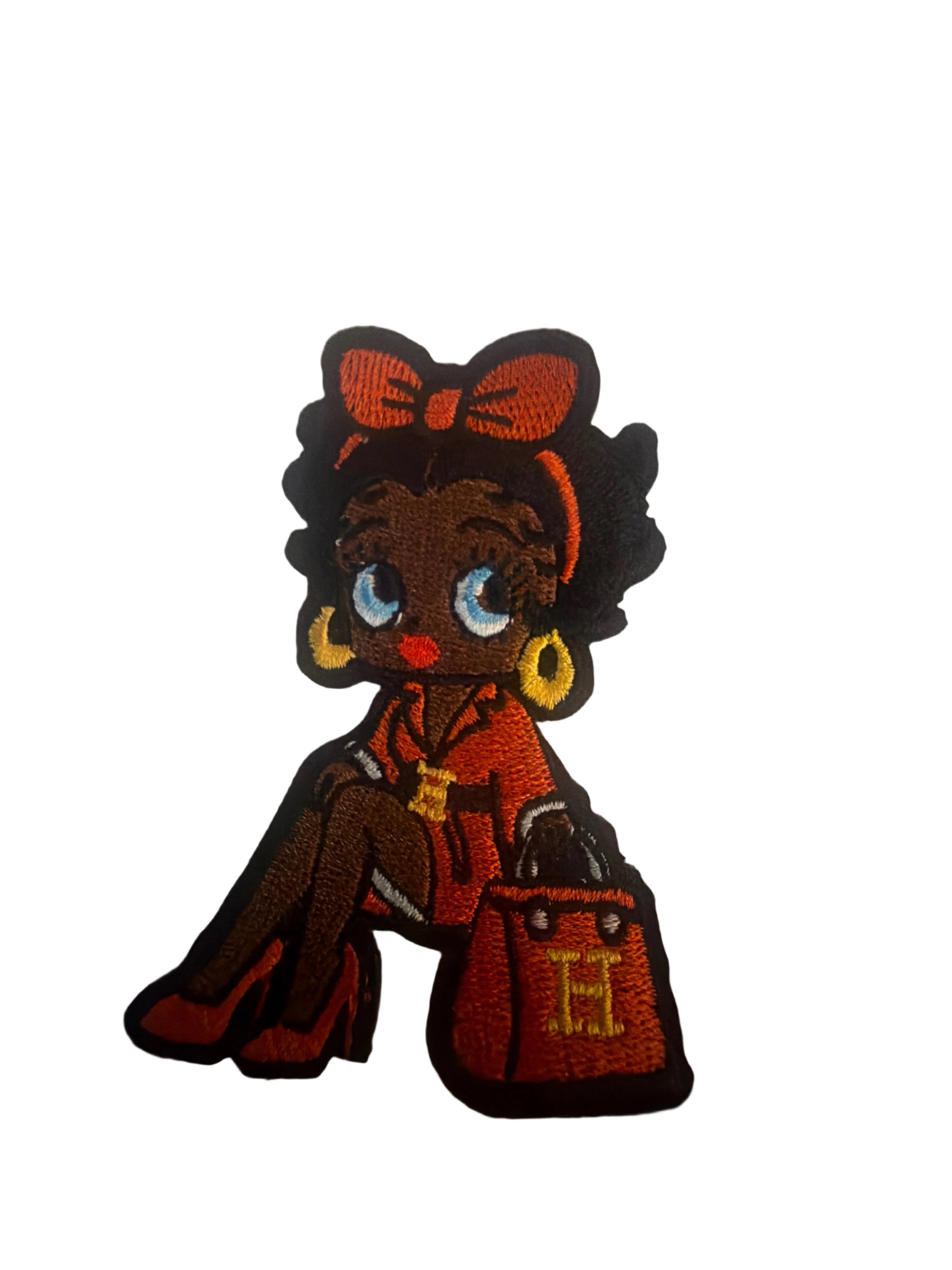 Girl in the orange bow!