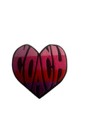 Pink heart patch