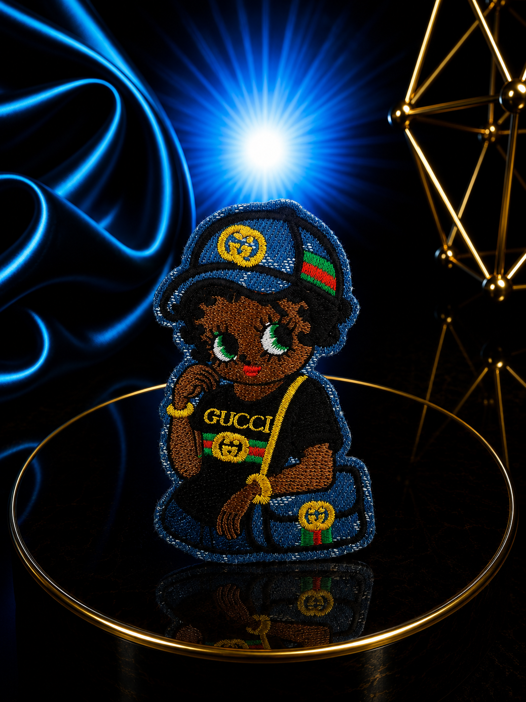 Denim Betty Patch