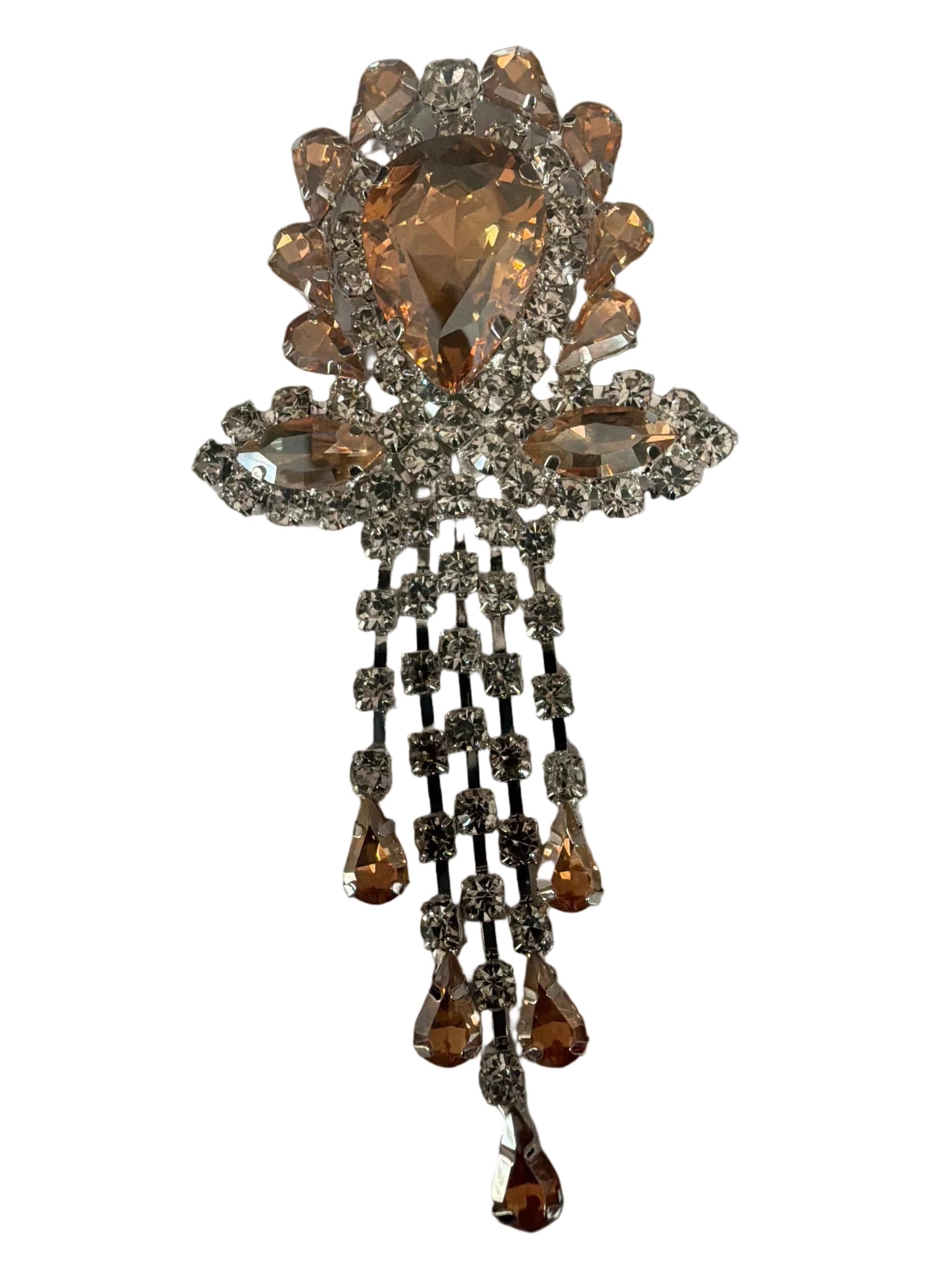 Rhinestone brooches