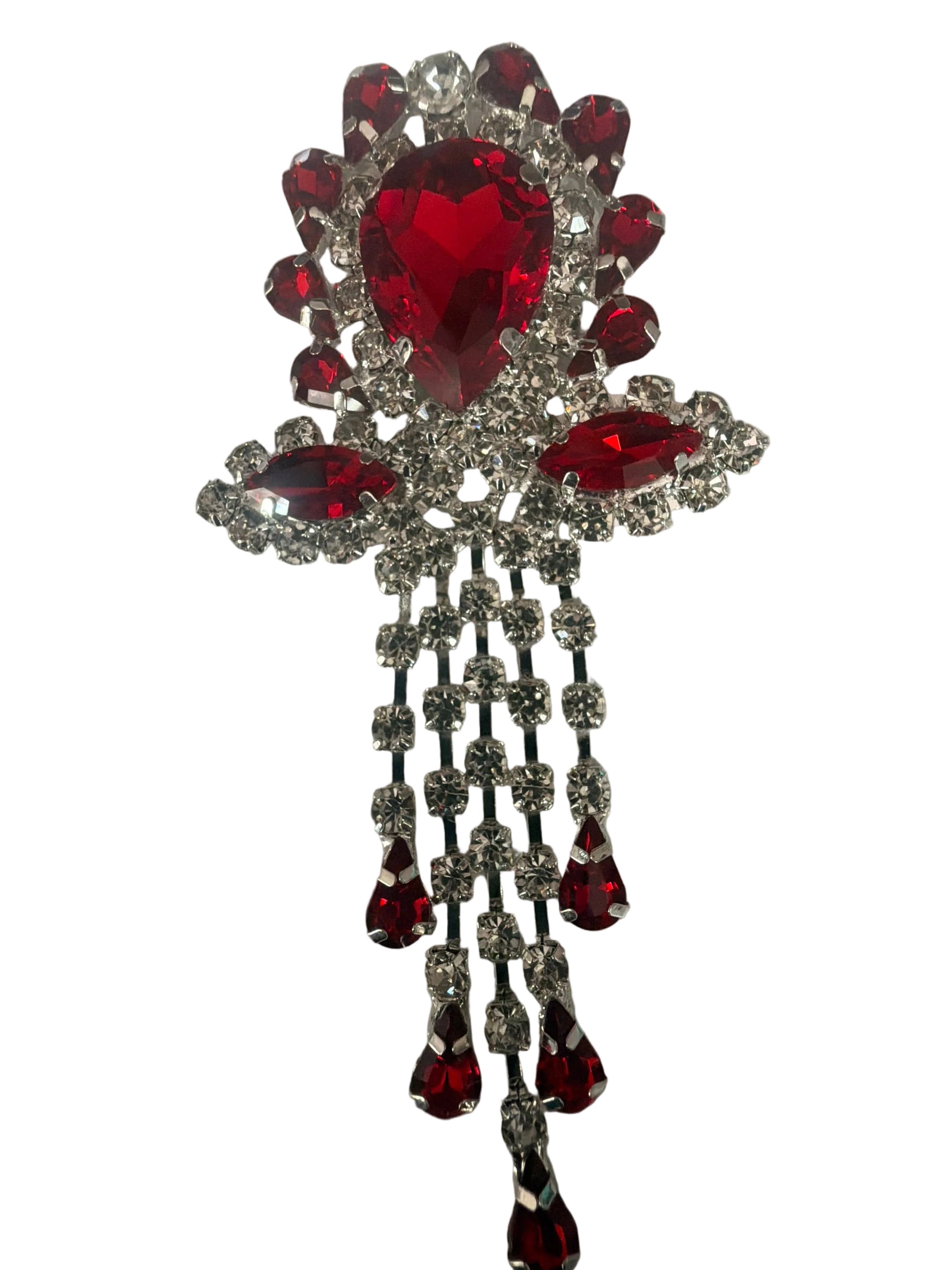 Rhinestone brooches