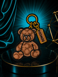 Teddy Bear Shaped Iron On Patch