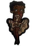 Lady in the tan dress!