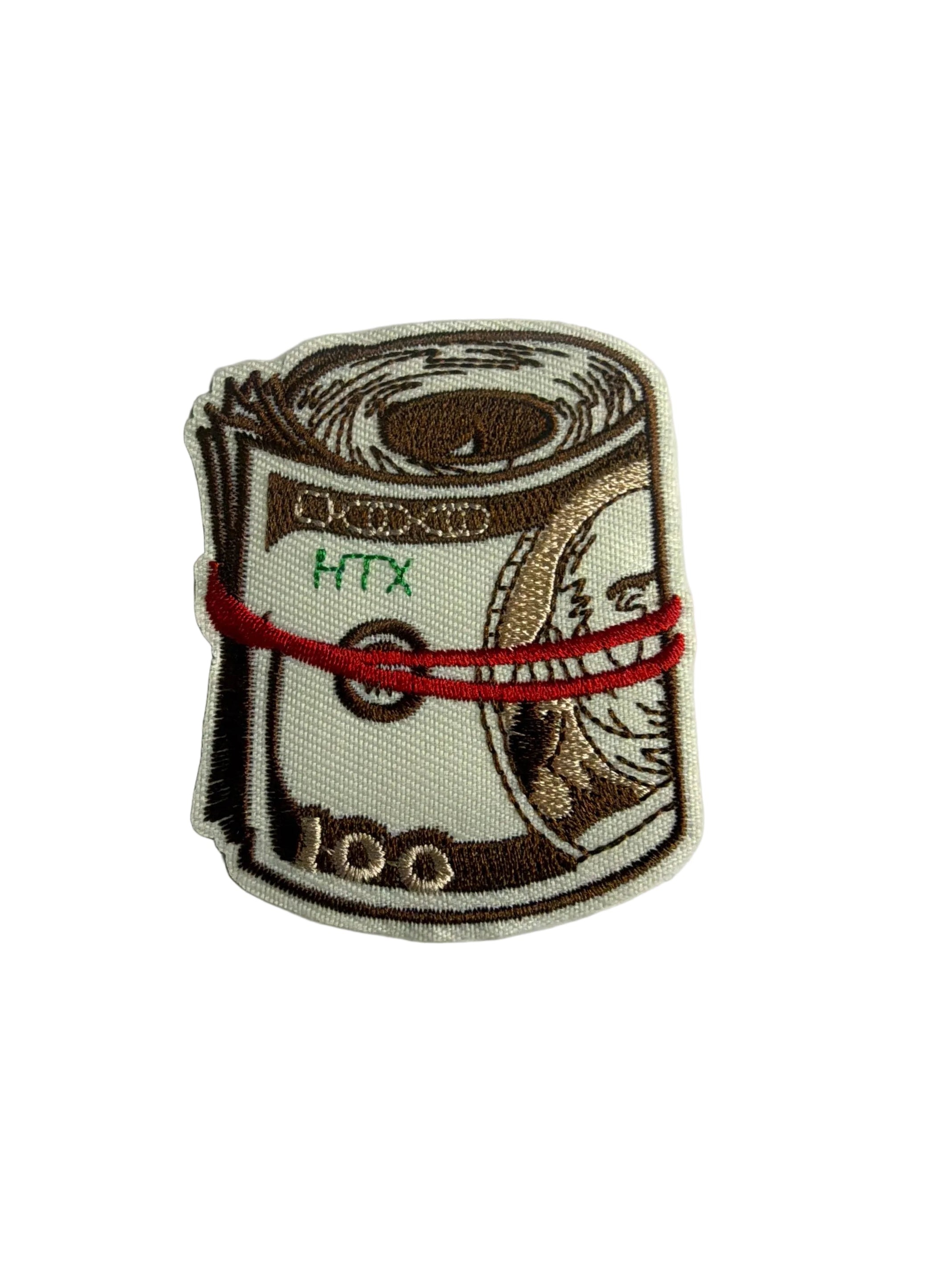 Money Roll iron on patch