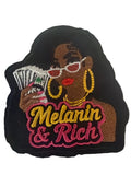 Melanin & Rich Iron On Patch