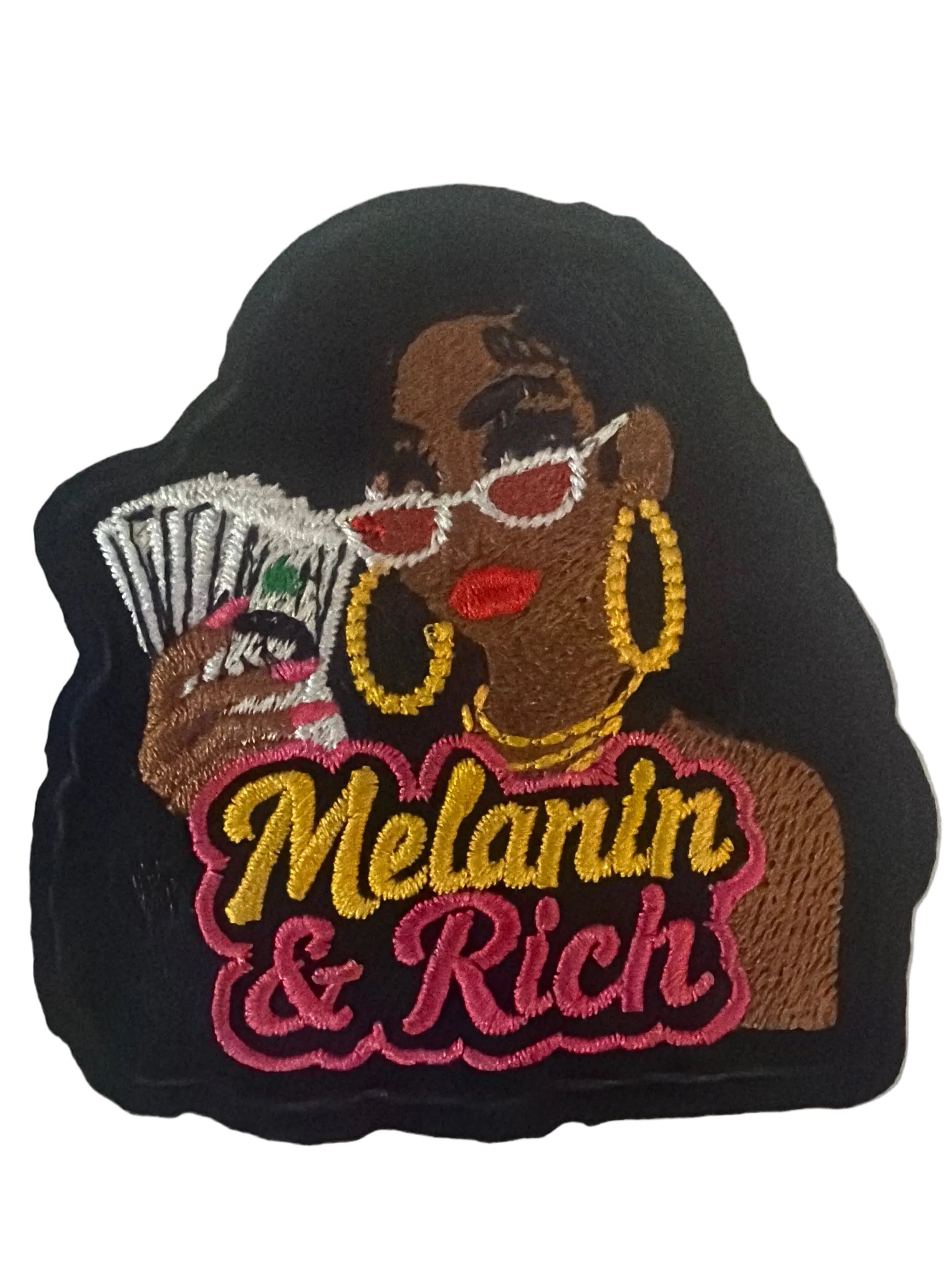 Melanin & Rich Iron On Patch