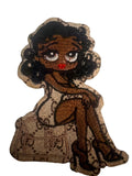Betty iron on patch