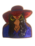 Queen With The Red Hat Iron On Patch