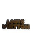 Chenille Brown Iron On Patch