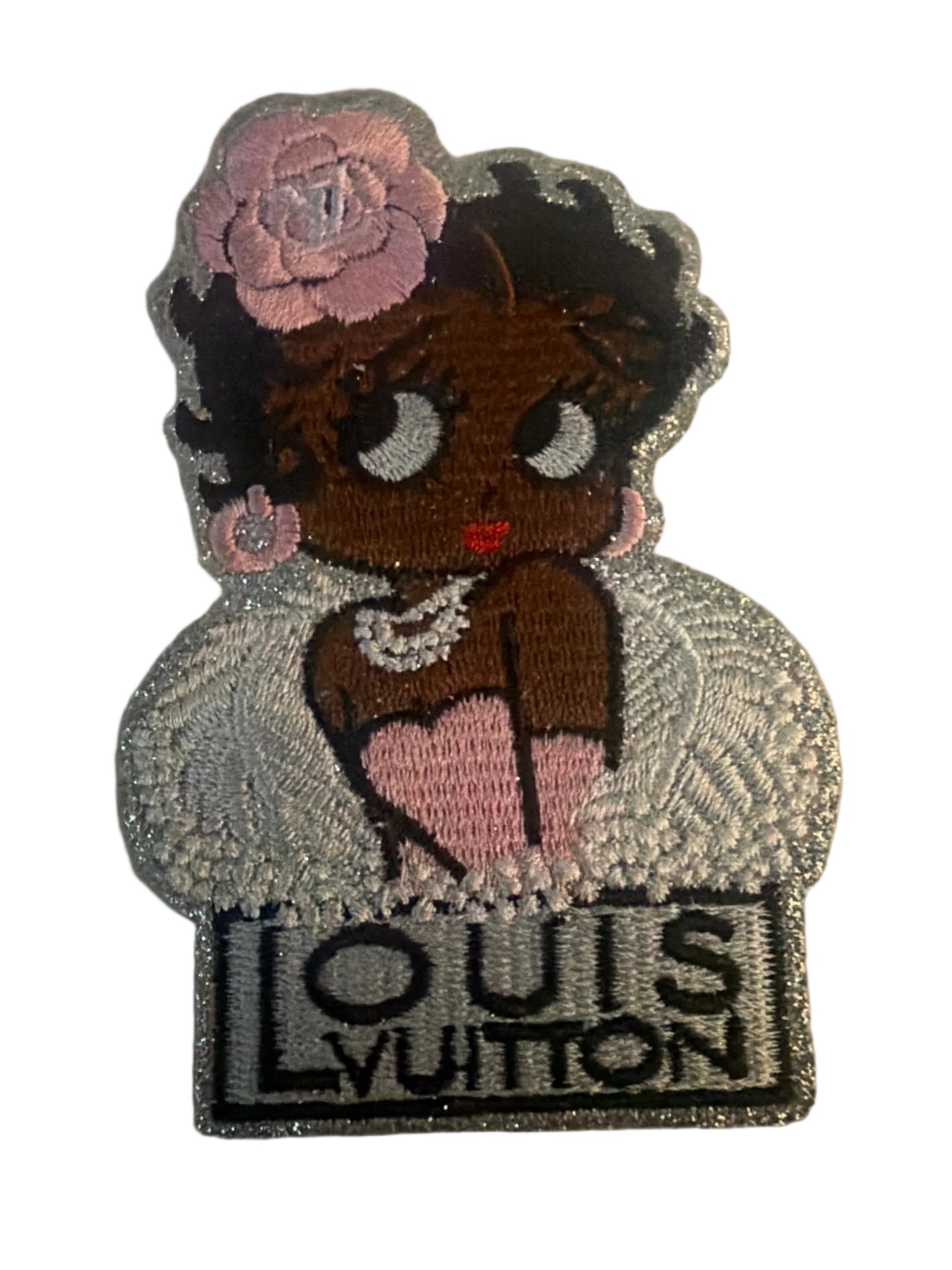Glittered patch