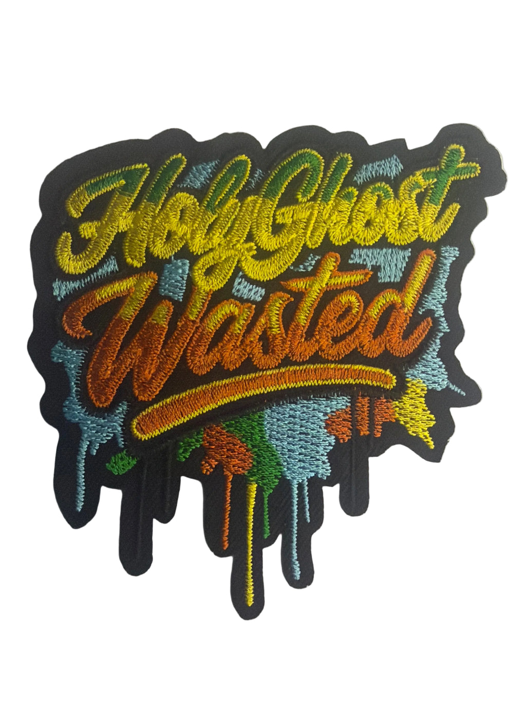 Holy-Ghost Chenille Iron On Patch