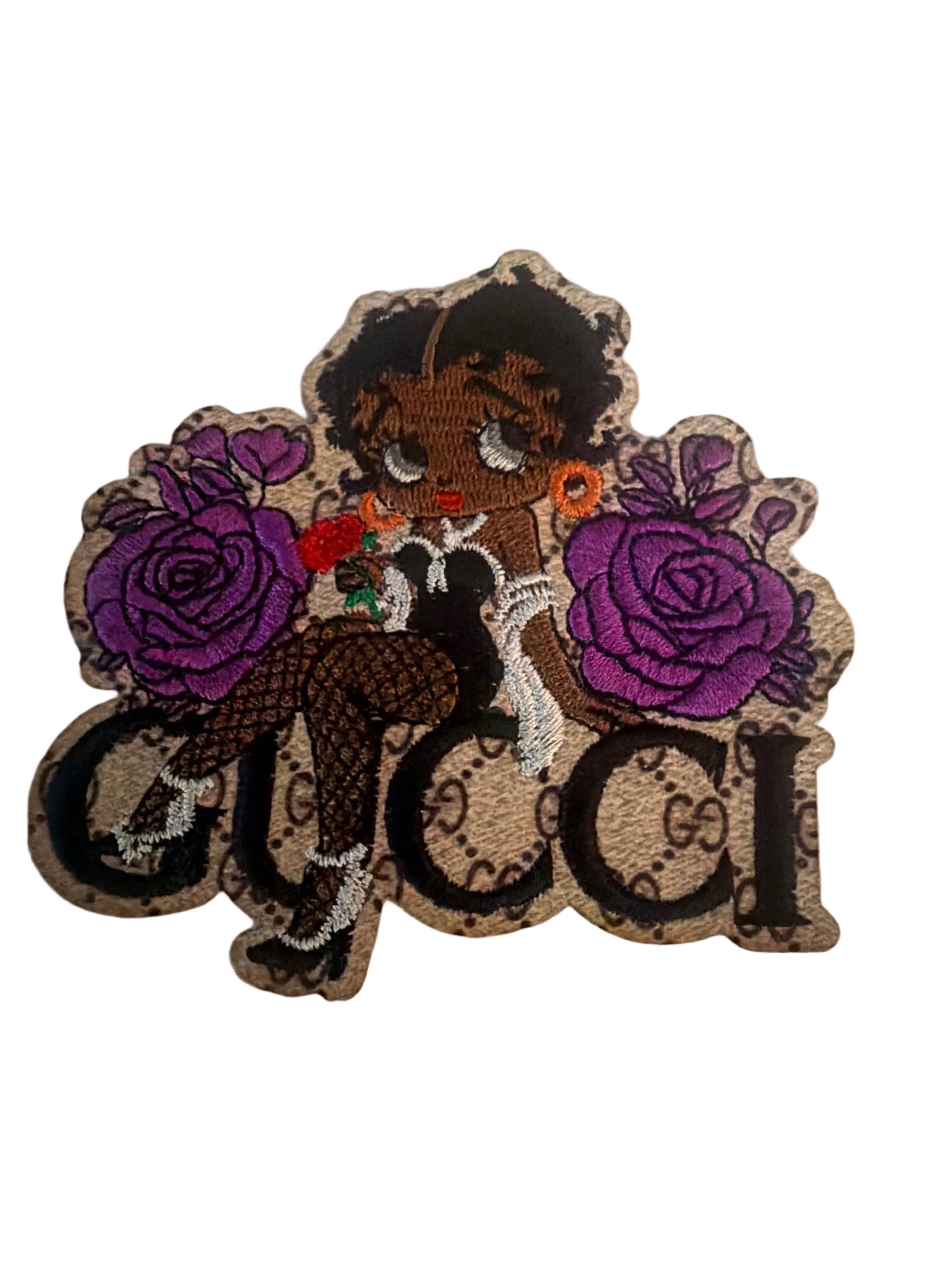 Purple Flowers Patch