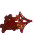 Sequin Pink Or Red Iron On Patch