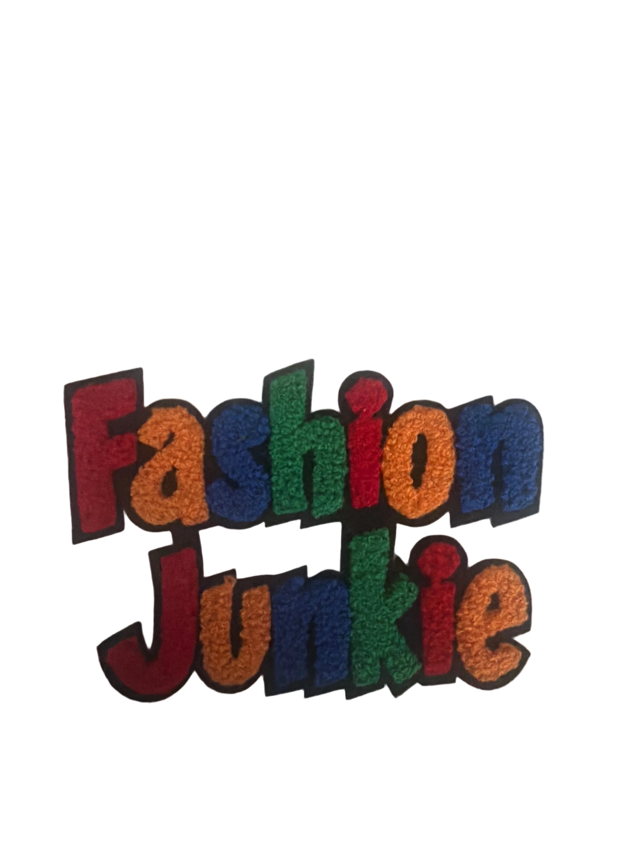 Fashion Junkie Chenille Patch