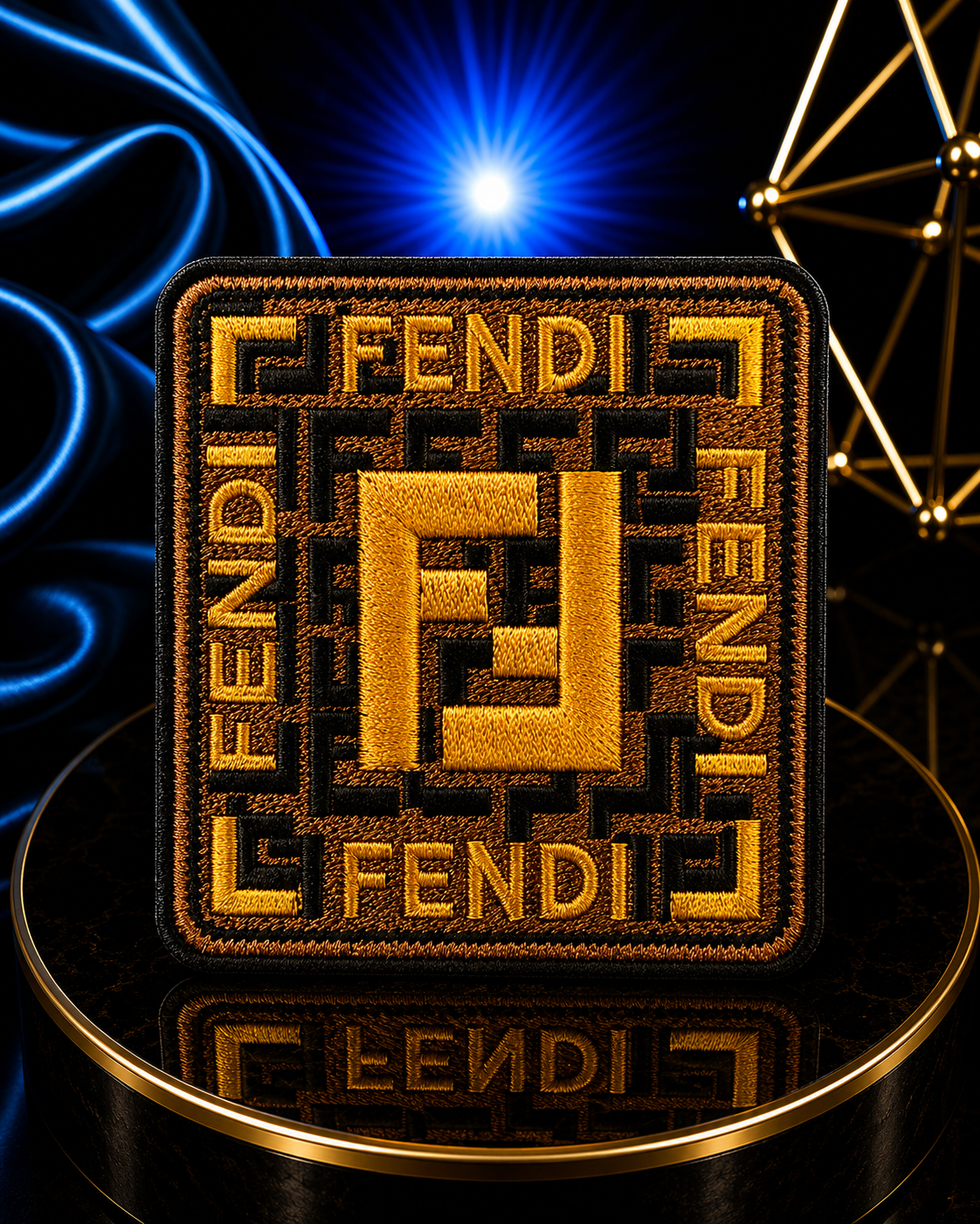 Designer Iron On Patch
