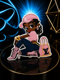 LV Iron On Patch