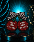 Cherry Shaped Designer Patch