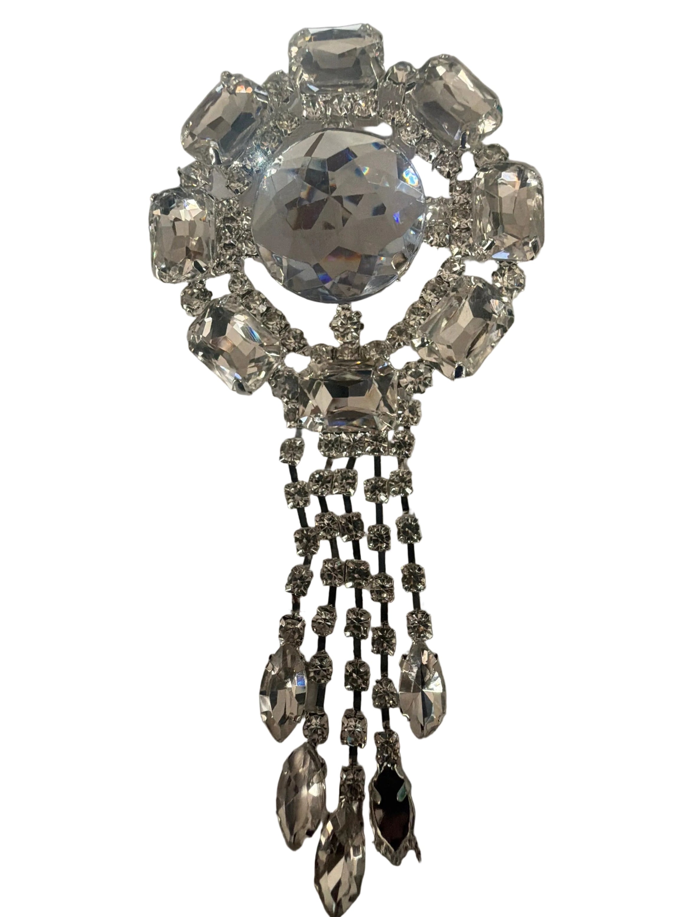 Rhinestone brooches