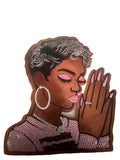 Lady in prayer