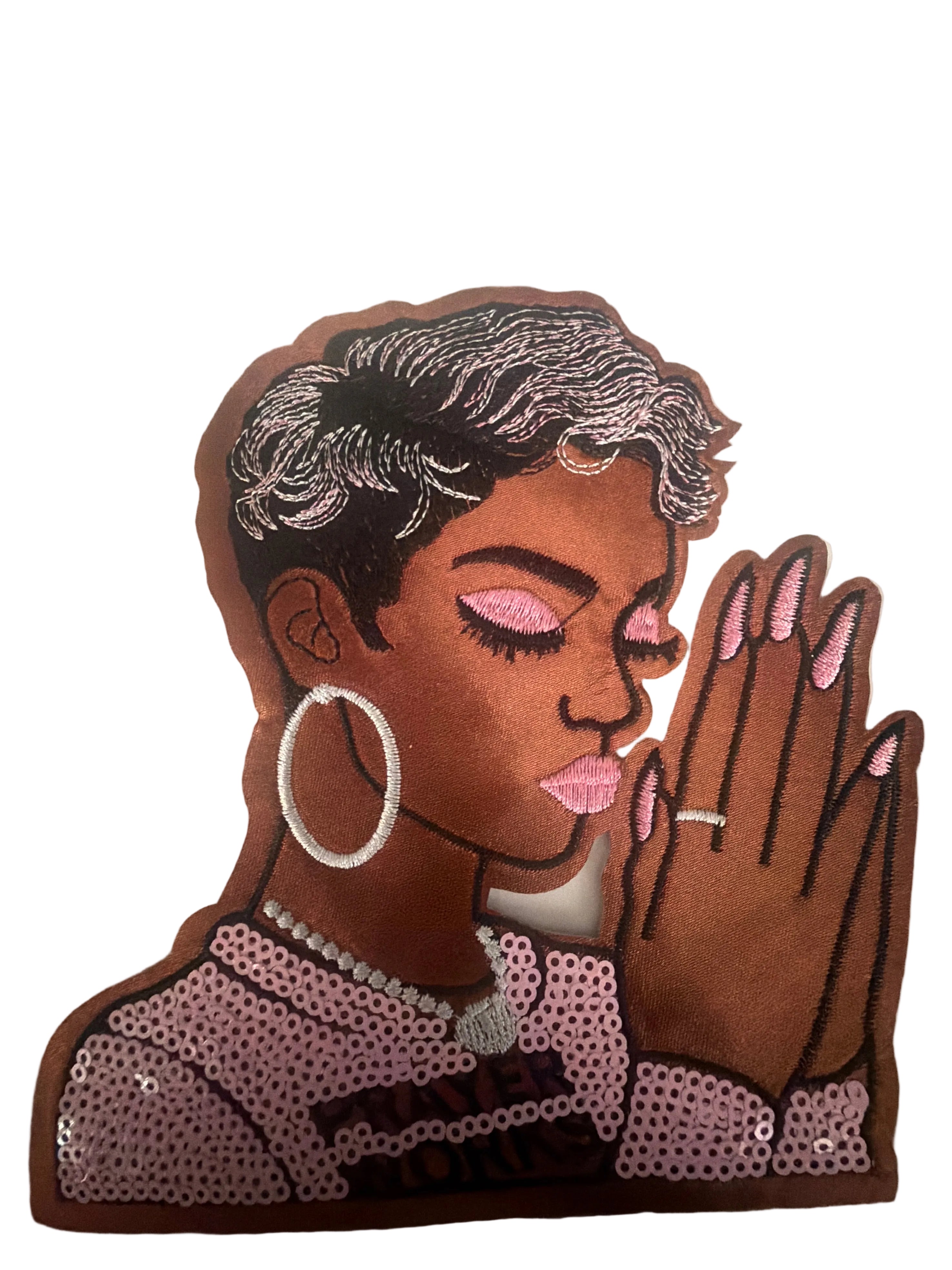 Lady in prayer
