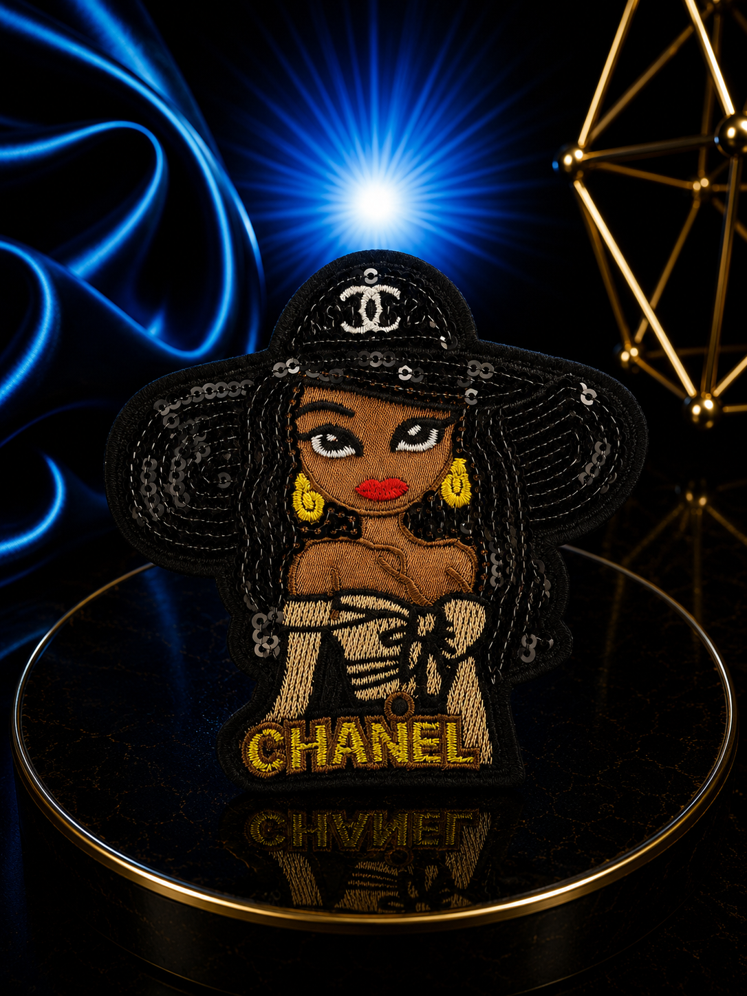 CC Designer Iron On Patch
