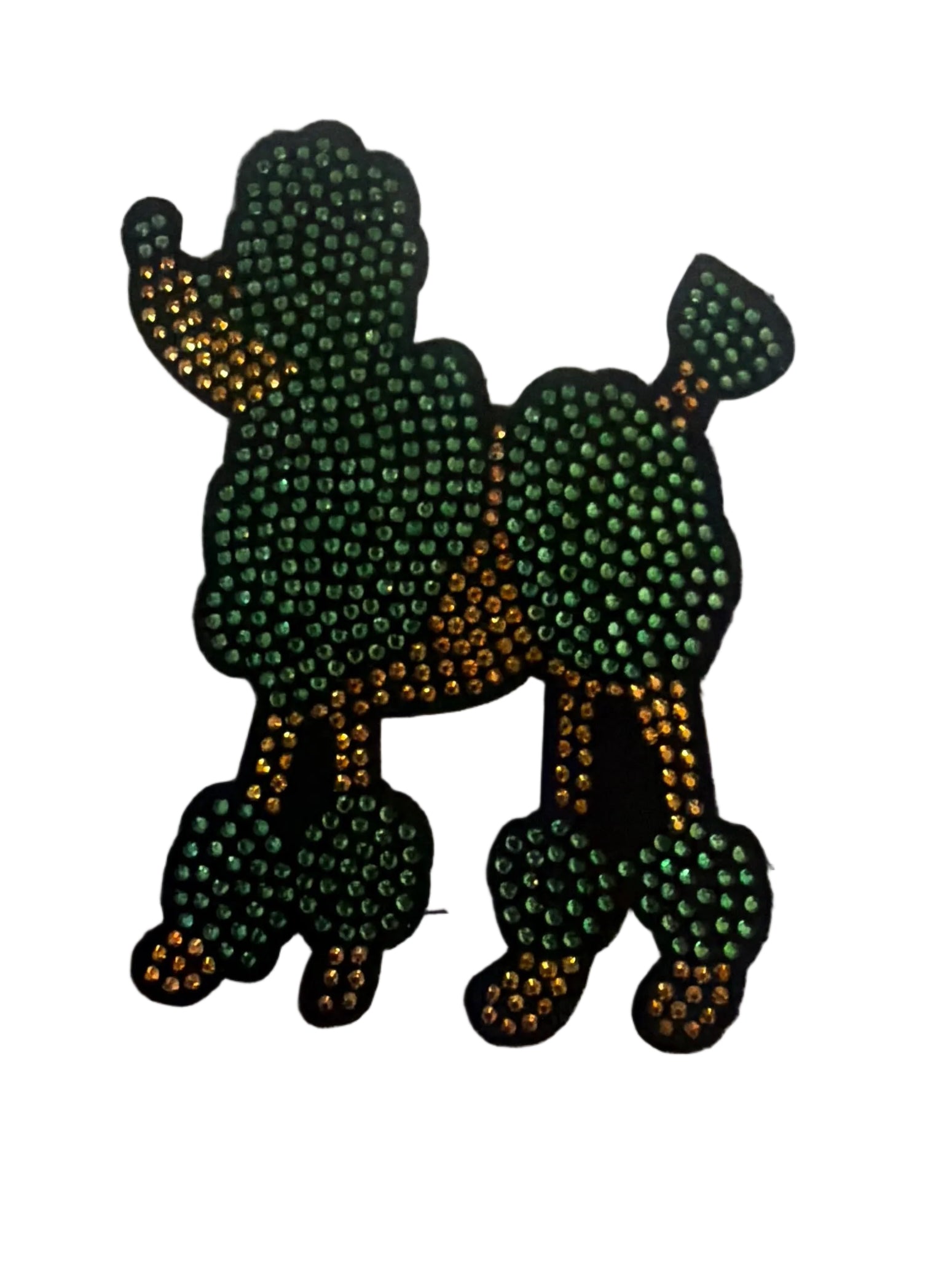 Combo purse and Poodle patch set