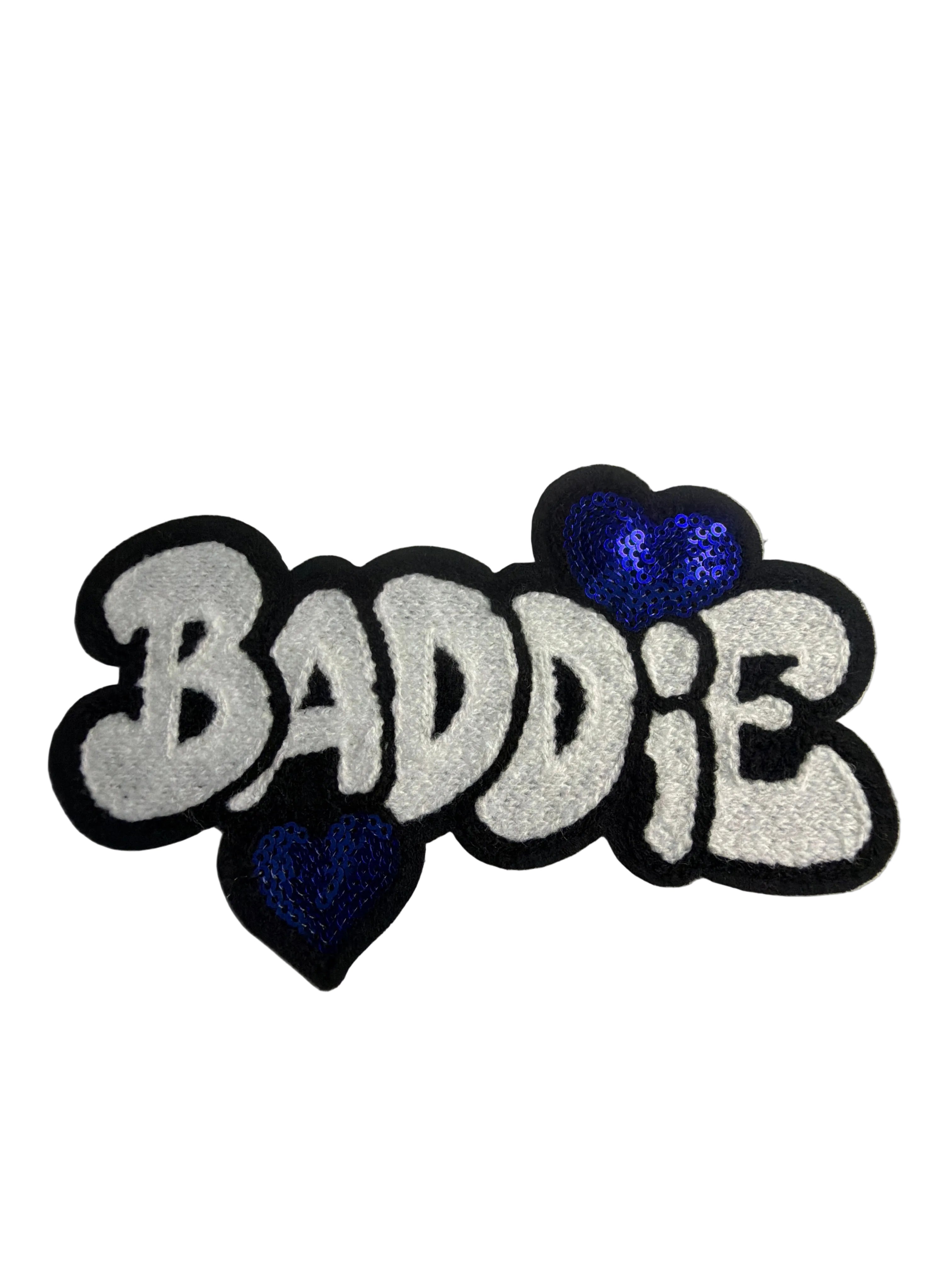 Baddie iron on patch