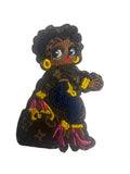 Cute Betty Iron On Patch
