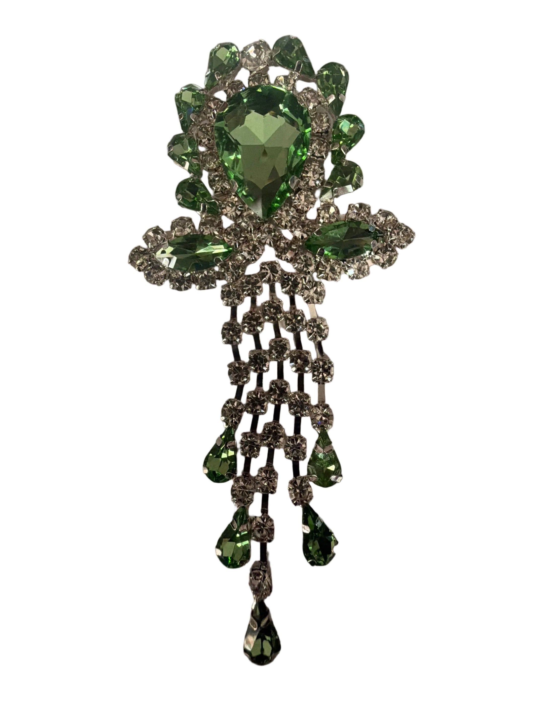 Rhinestone brooches