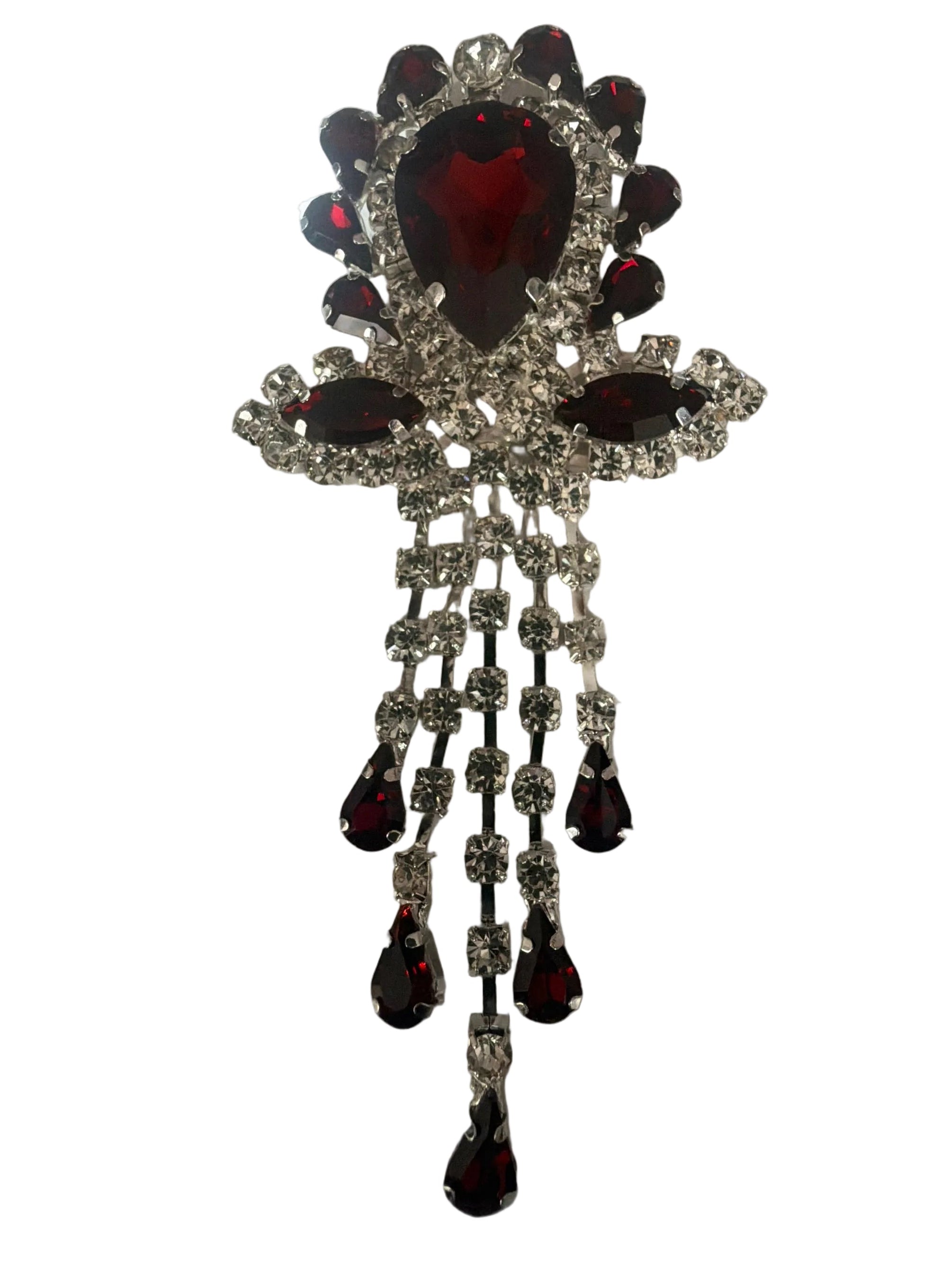 Rhinestone brooches