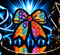 Colorful Bow Patch