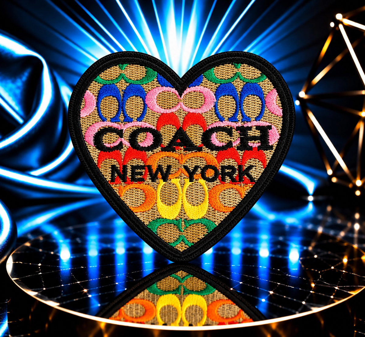 Colorful Heart Patch